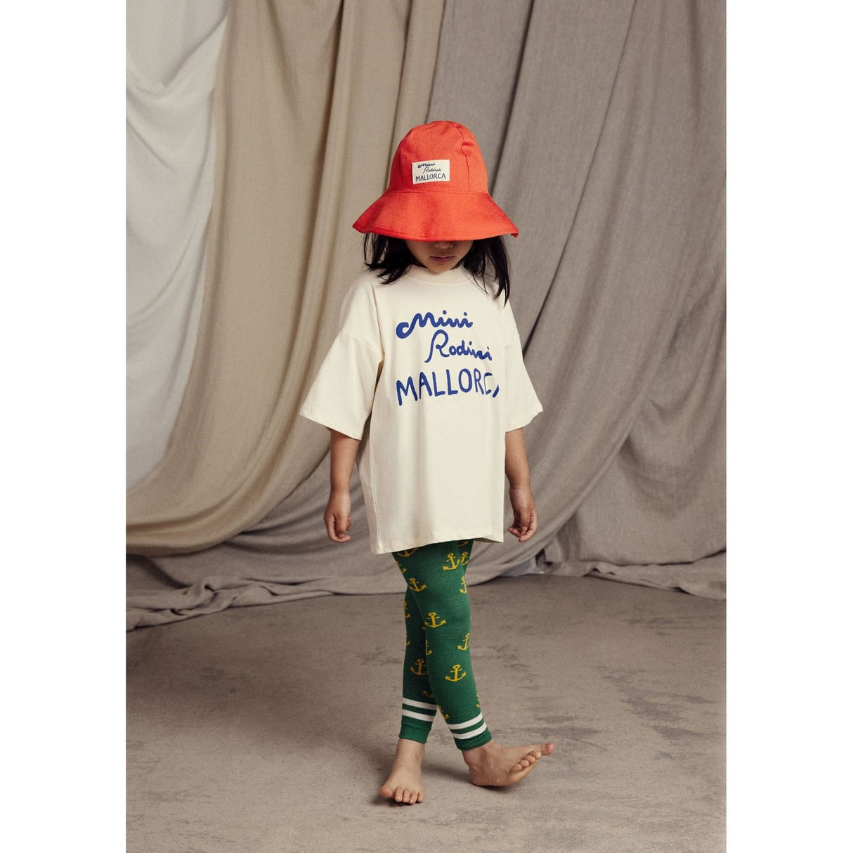 Mini Rodini Offwhite Mallorca T-skjorte