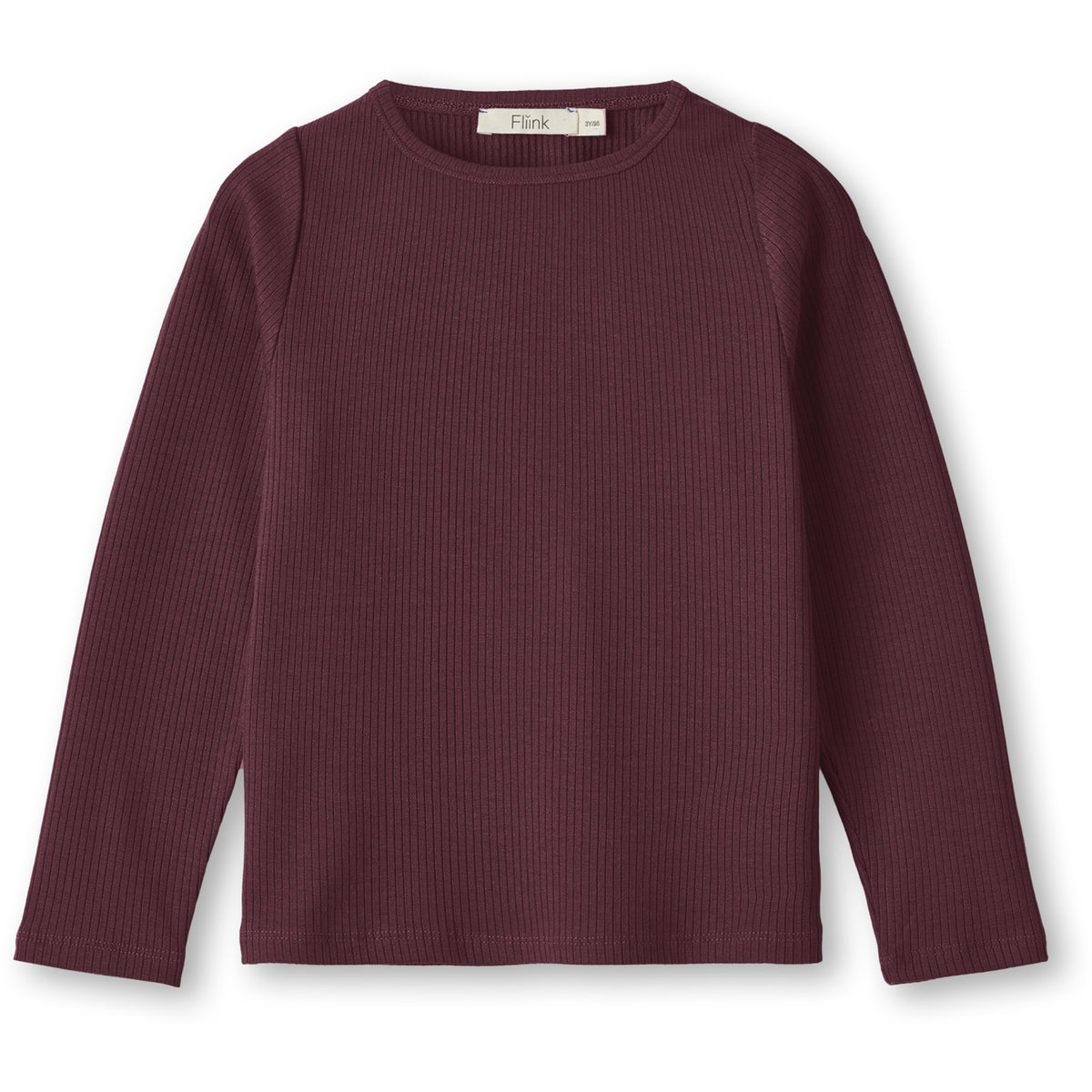 Fliink Burgendy Kenna Ls Bluse