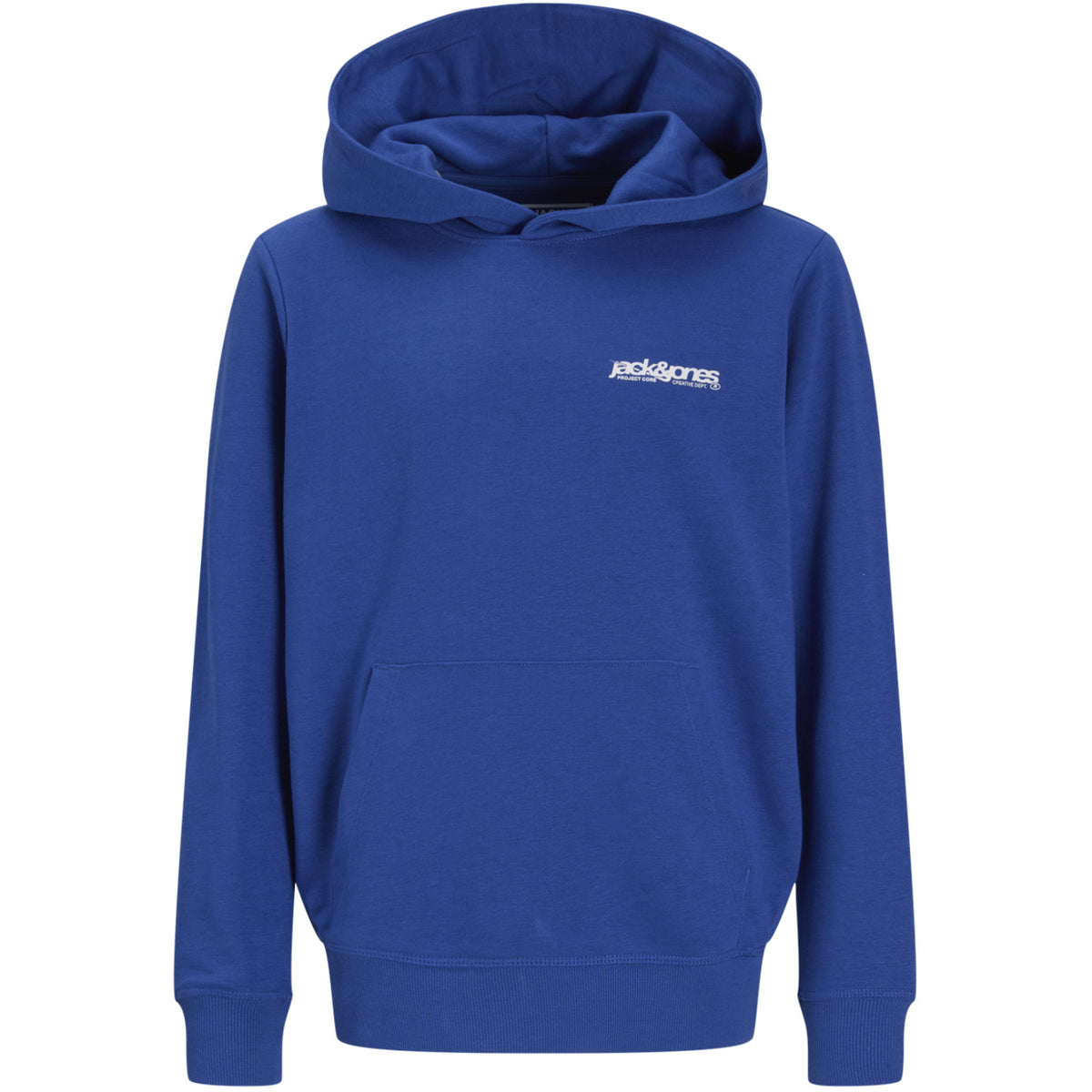 Jack & Jones Beaucoup Blue Jwhunion Print Sweat Hette Jnr