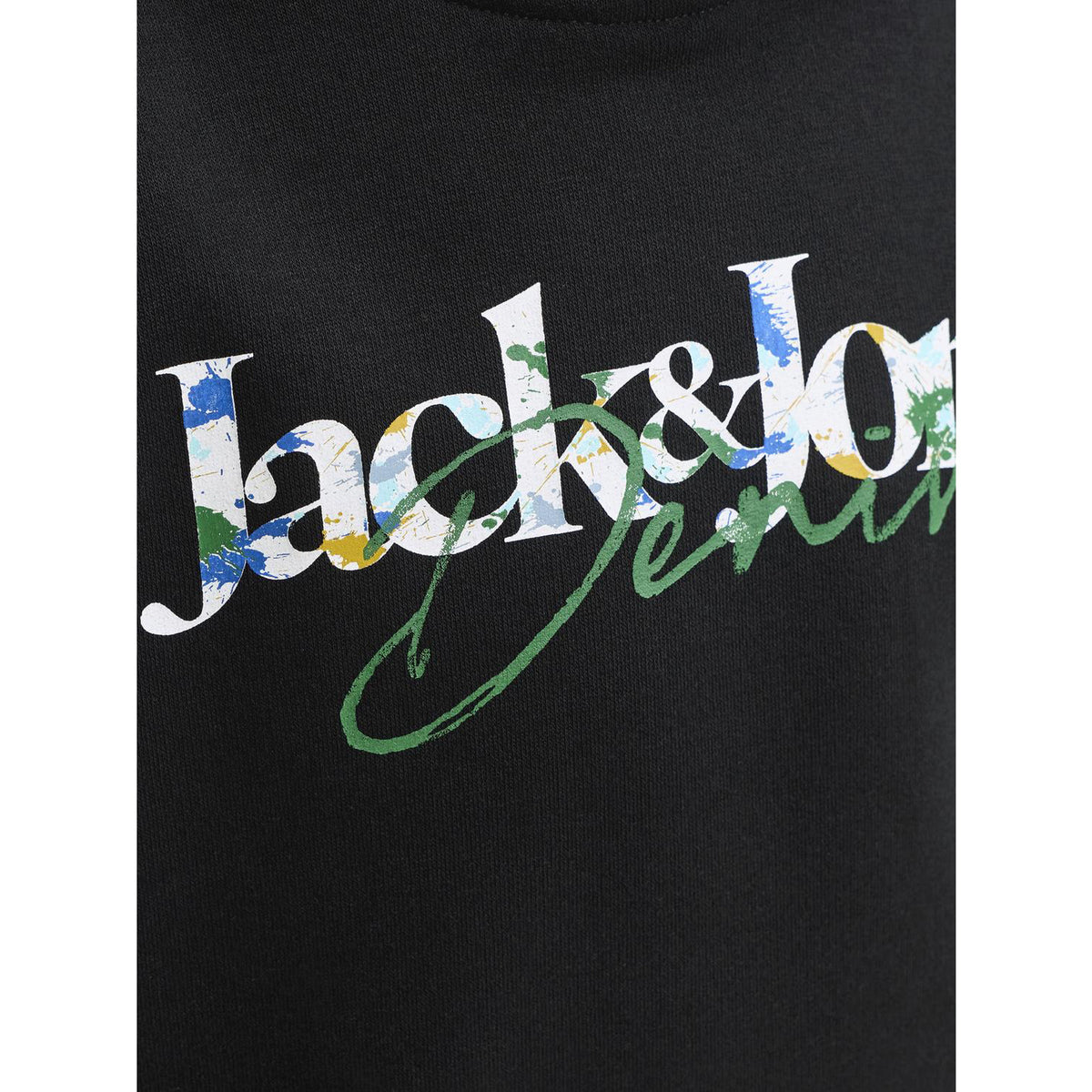 Jack & Jones Black Jjtom Sweat Hette Sn Jnr