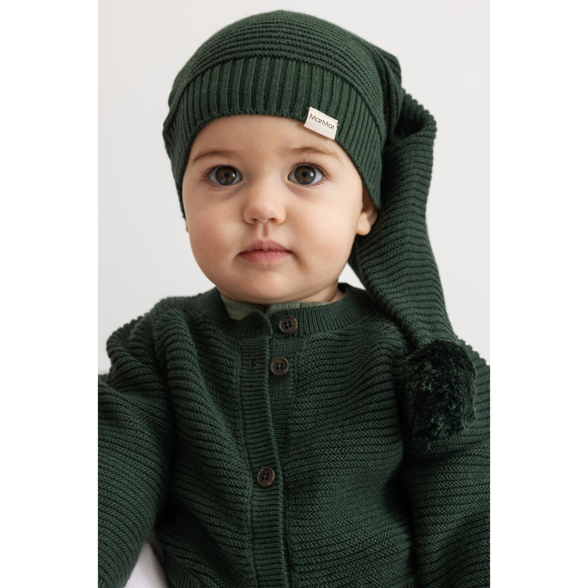 MarMar Cotton Rayon Knit Jungle Green Alfen Lue