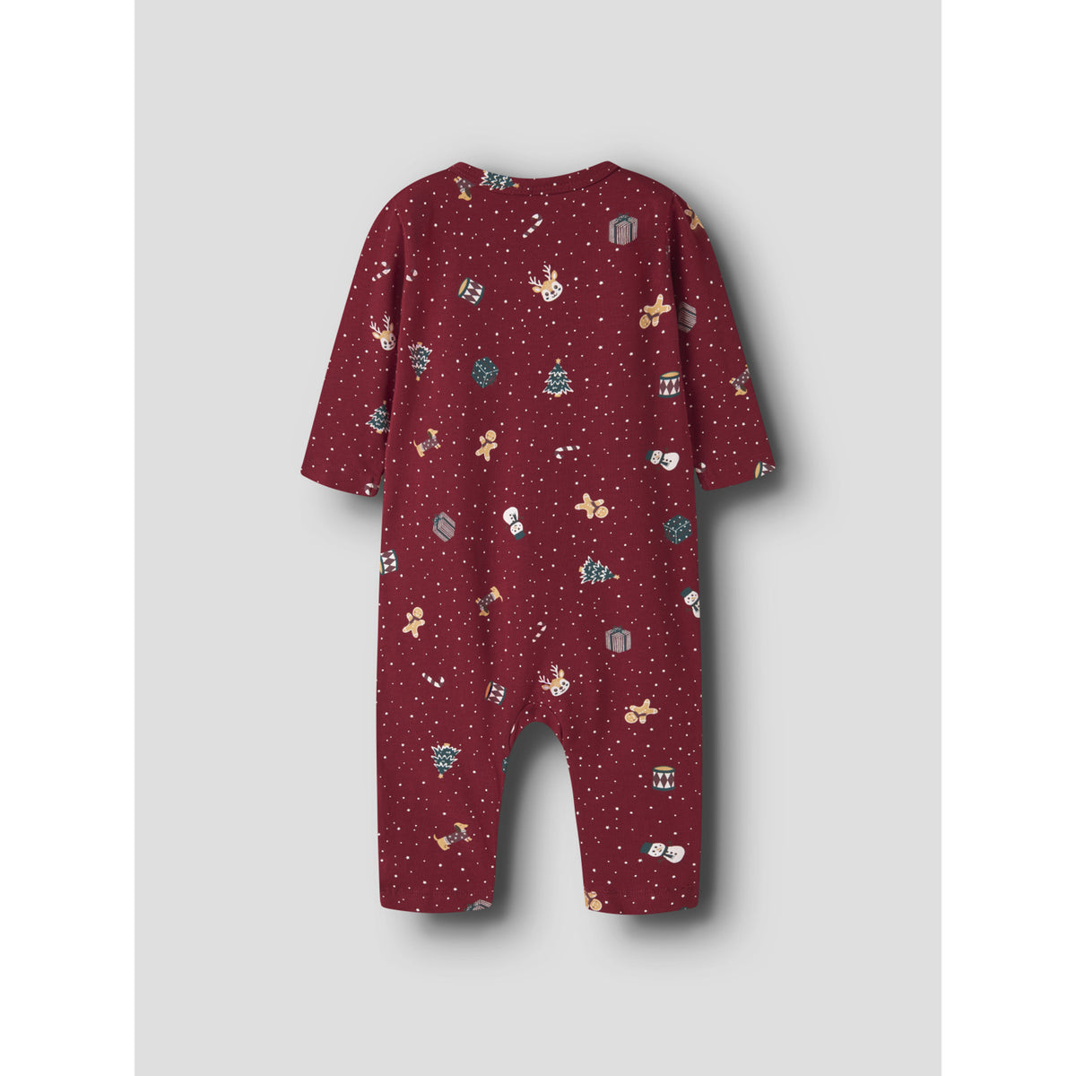 Name It Red Dahlia Christmas Nbnvismas Ls Natt Drakt