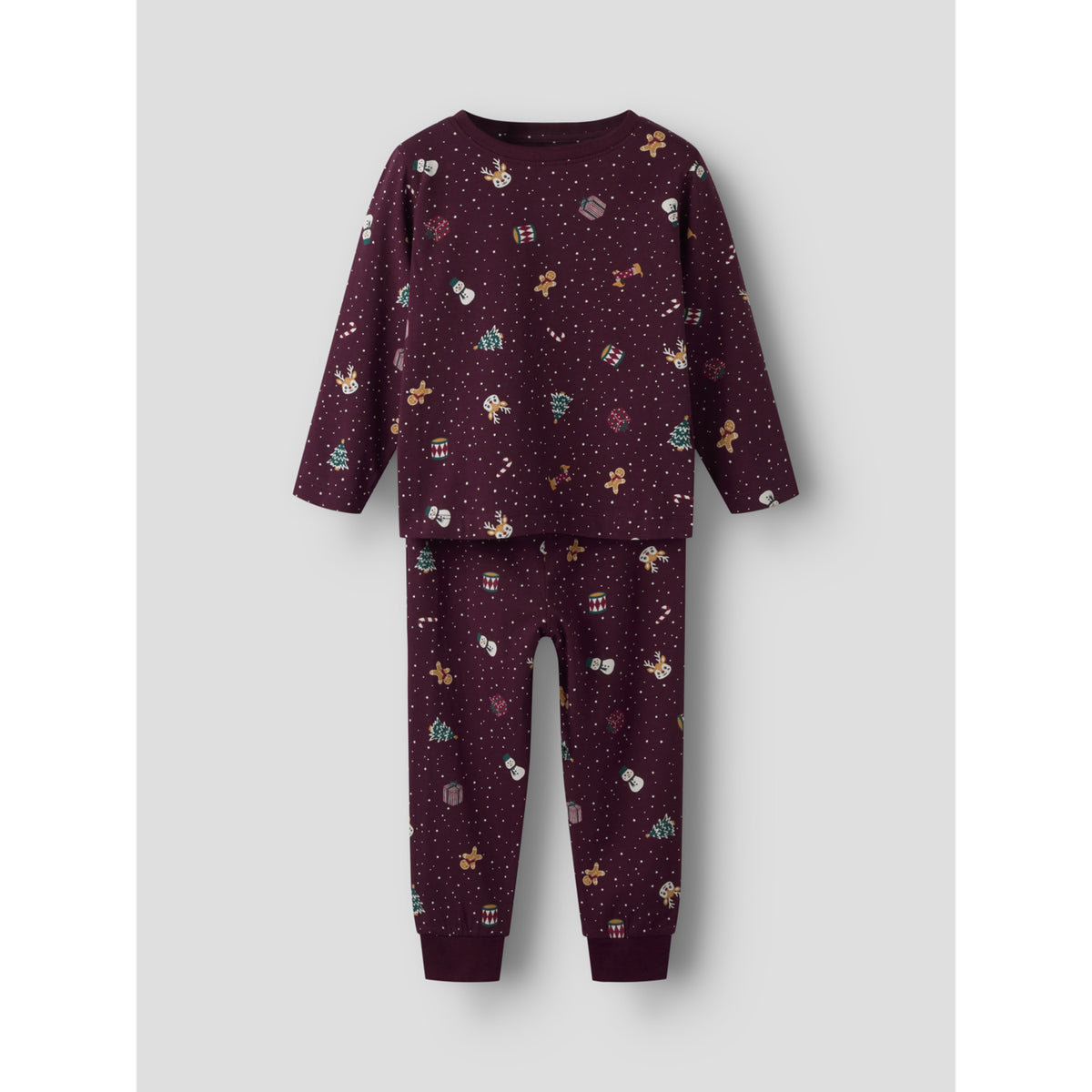 Name It Burgundy Christmas Nmnvismas Ls Natttøy