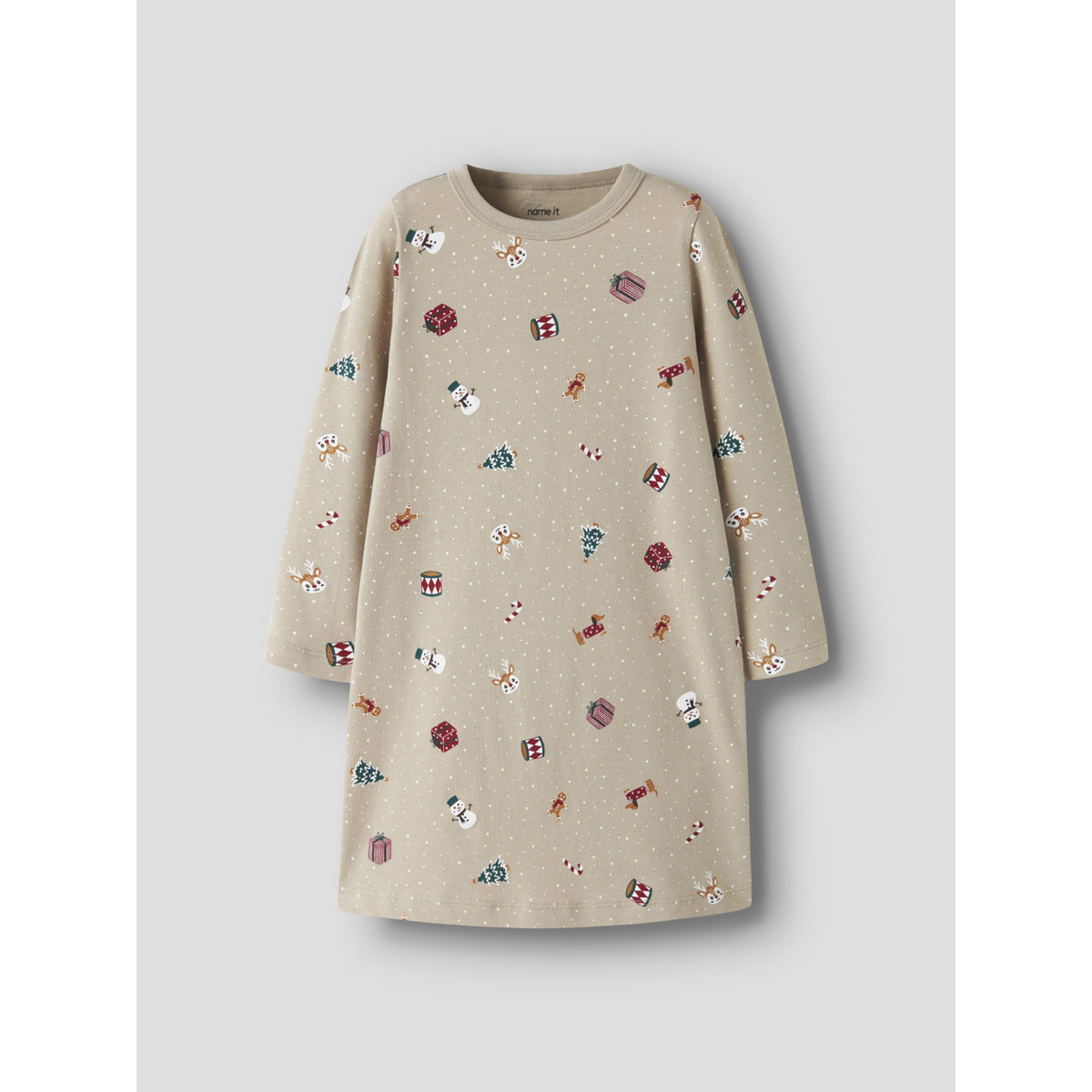 Name It Pure Cashmere Christmas Nmfvismas Ls Natkjole