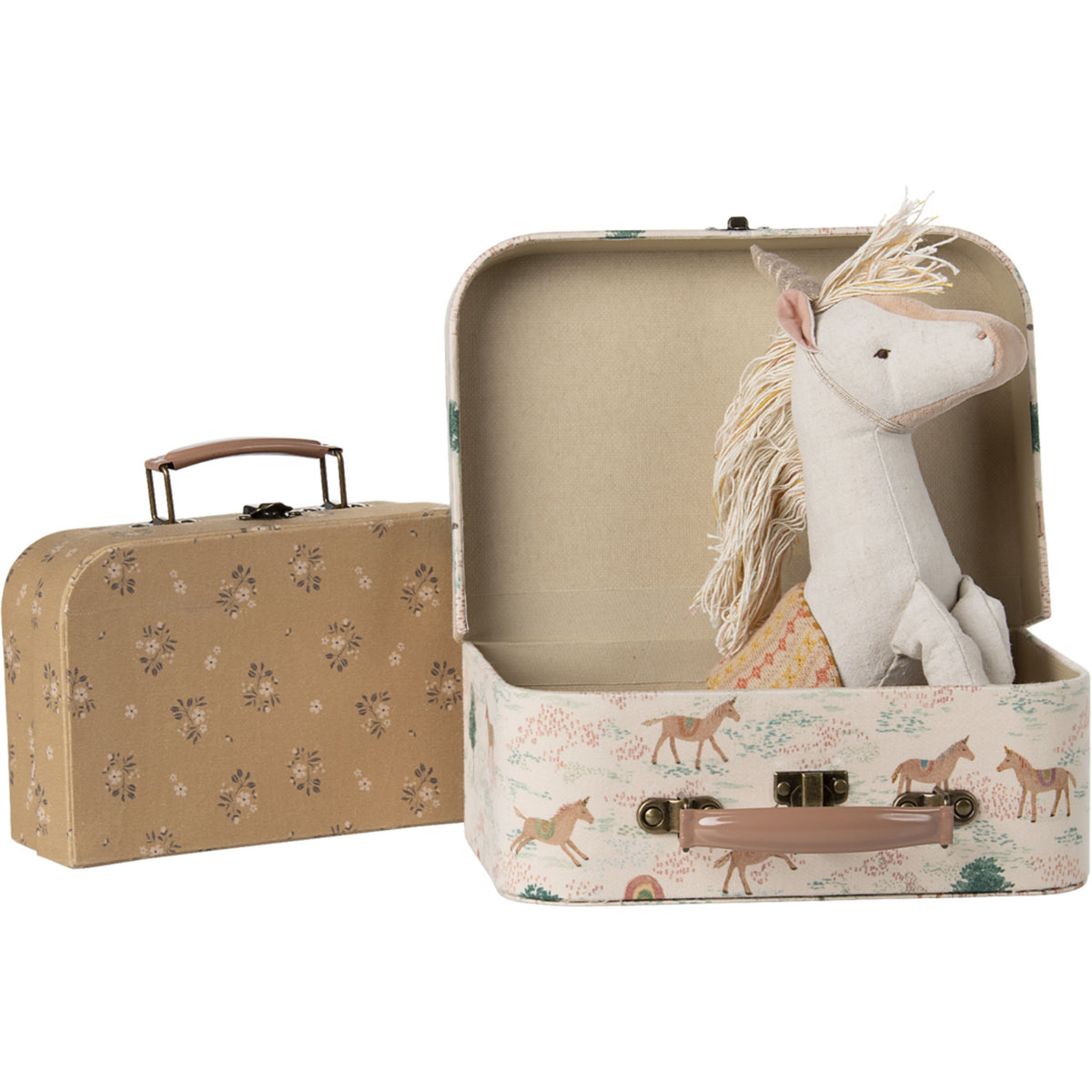 Maileg Koffert Set, 2 Pcs - Enhjørning