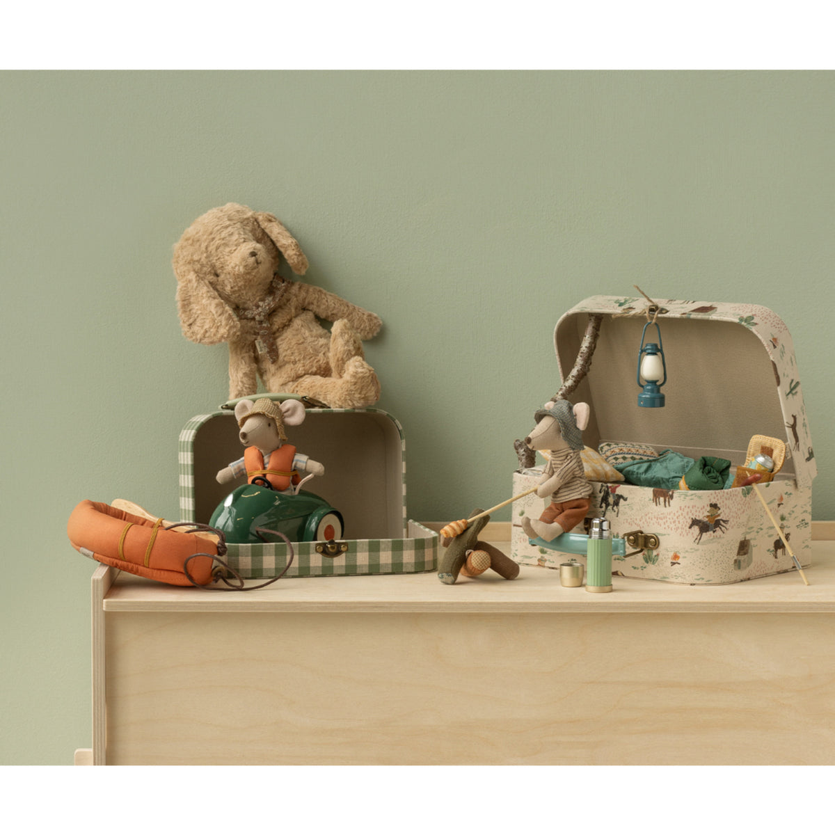 Maileg Koffert Set, 2 Pcs - Pony