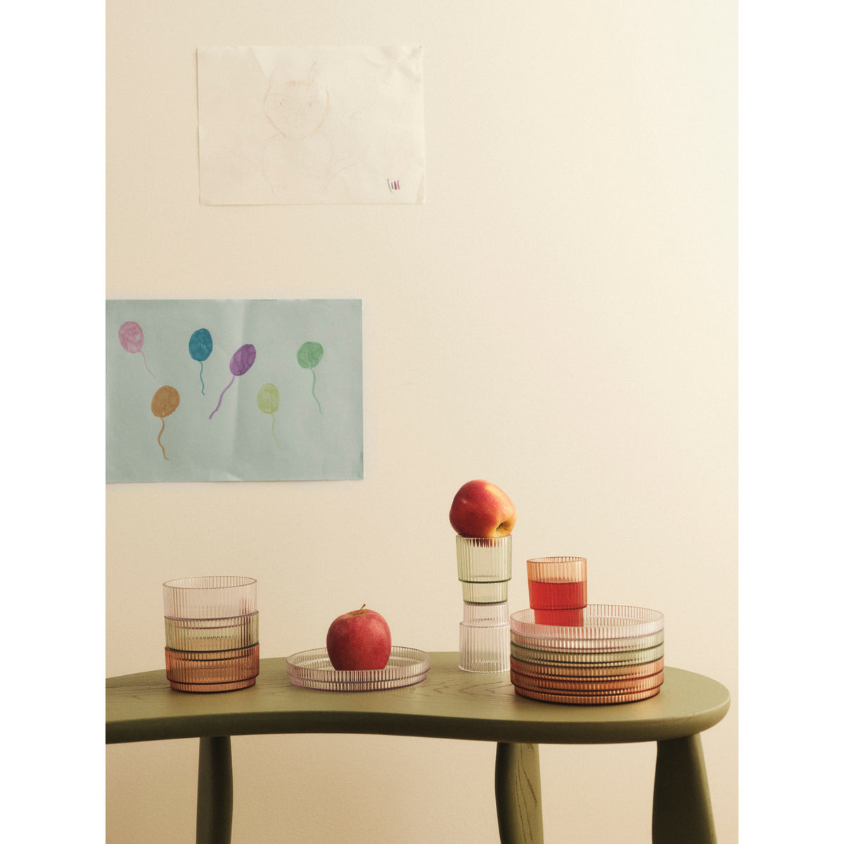 Ferm Living Elm Green Feve Kids Skrivebord