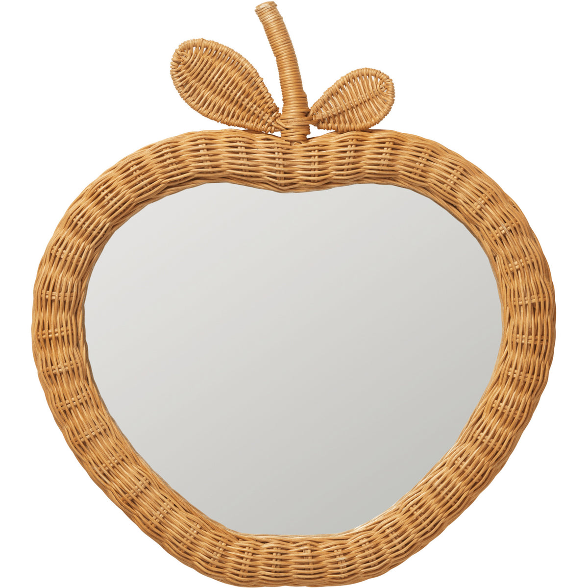 Ferm Living Natural Apple Flettet Speil