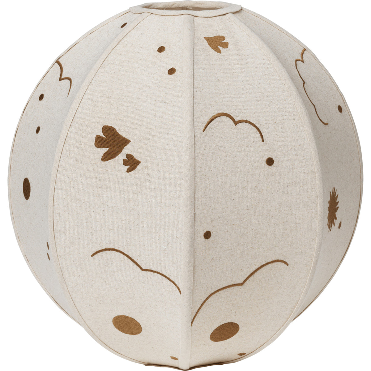 Ferm Living Natural/Bronze Skye Tekstil Lampshade
