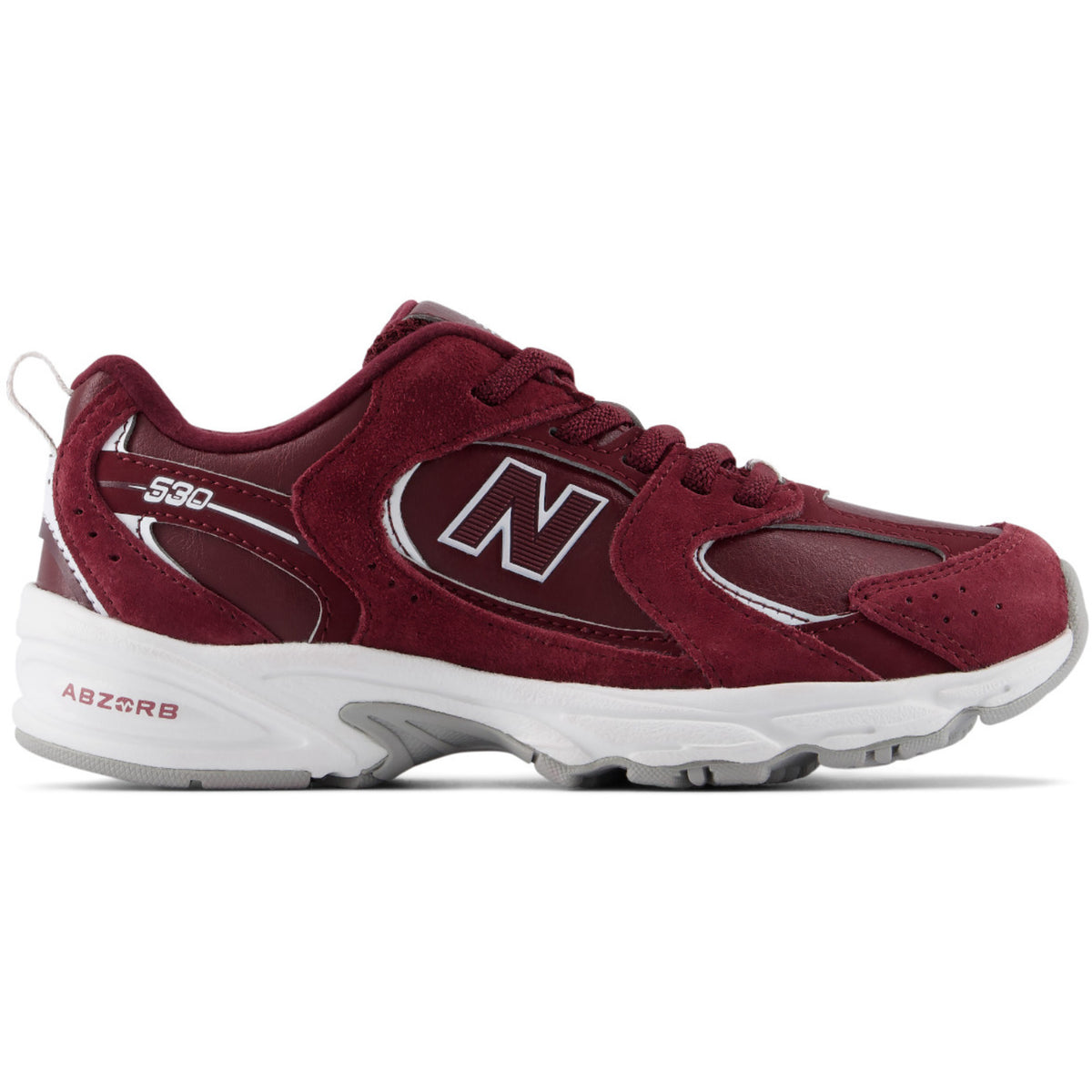 New Balance Mulled Wine 530 Kids Bungee Lace