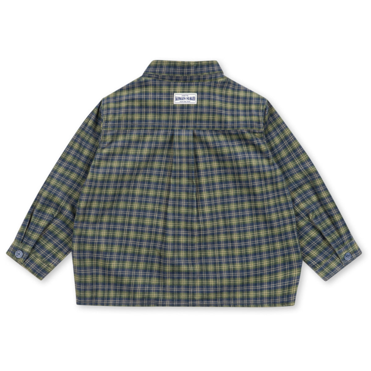 Konges Sløjd Laurel Blue Check Cara Ls Skjorte Gots