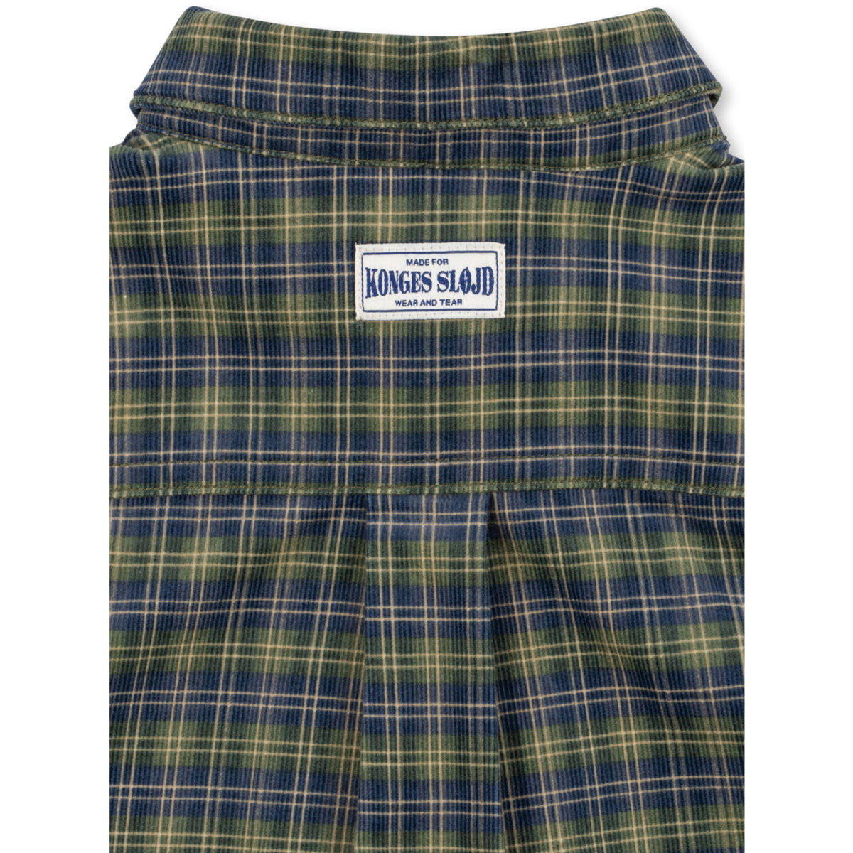 Konges Sløjd Laurel Blue Check Cara Ls Skjorte Gots