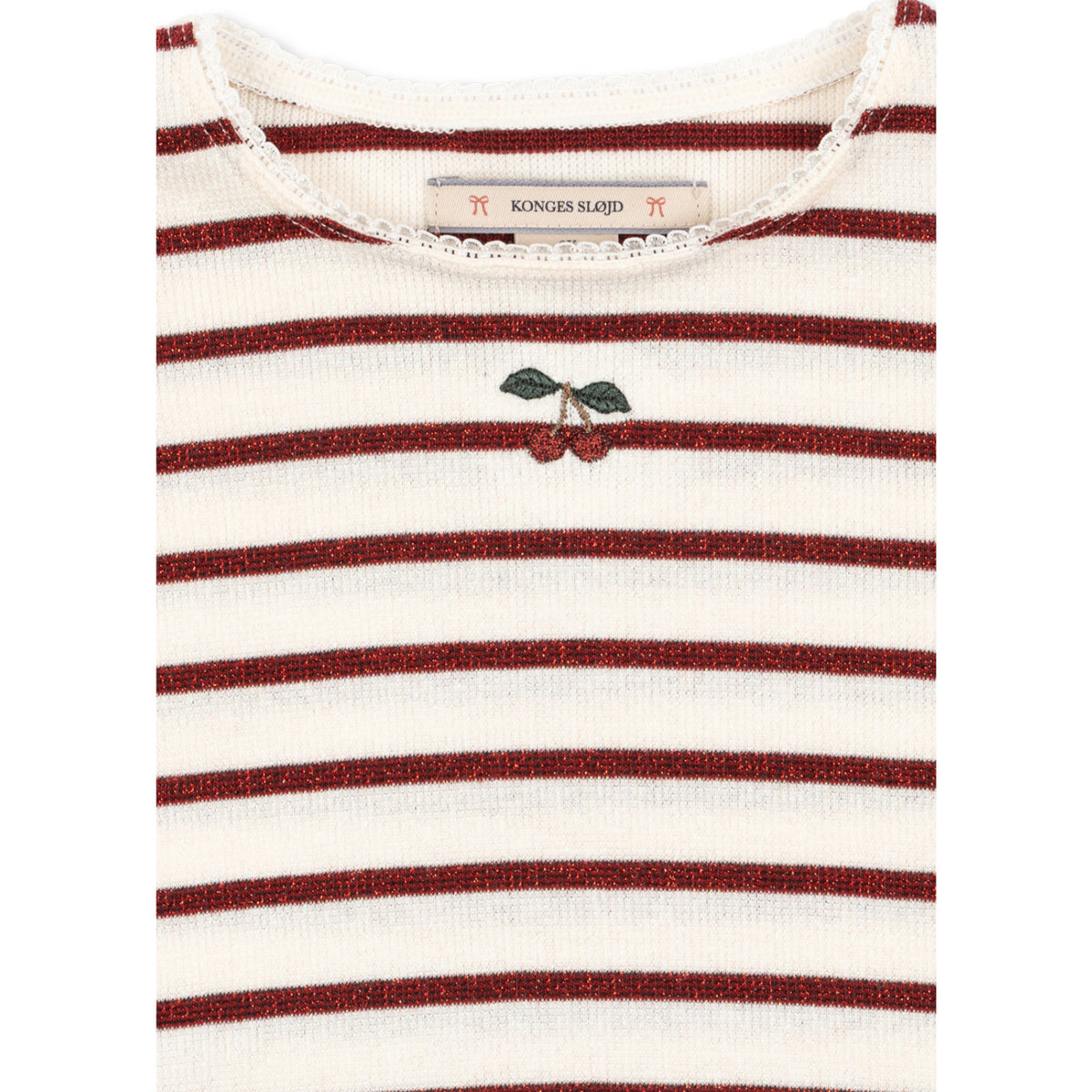 Konges Sløjd Creamy Stripe Roli Stripe Bluse Ocs
