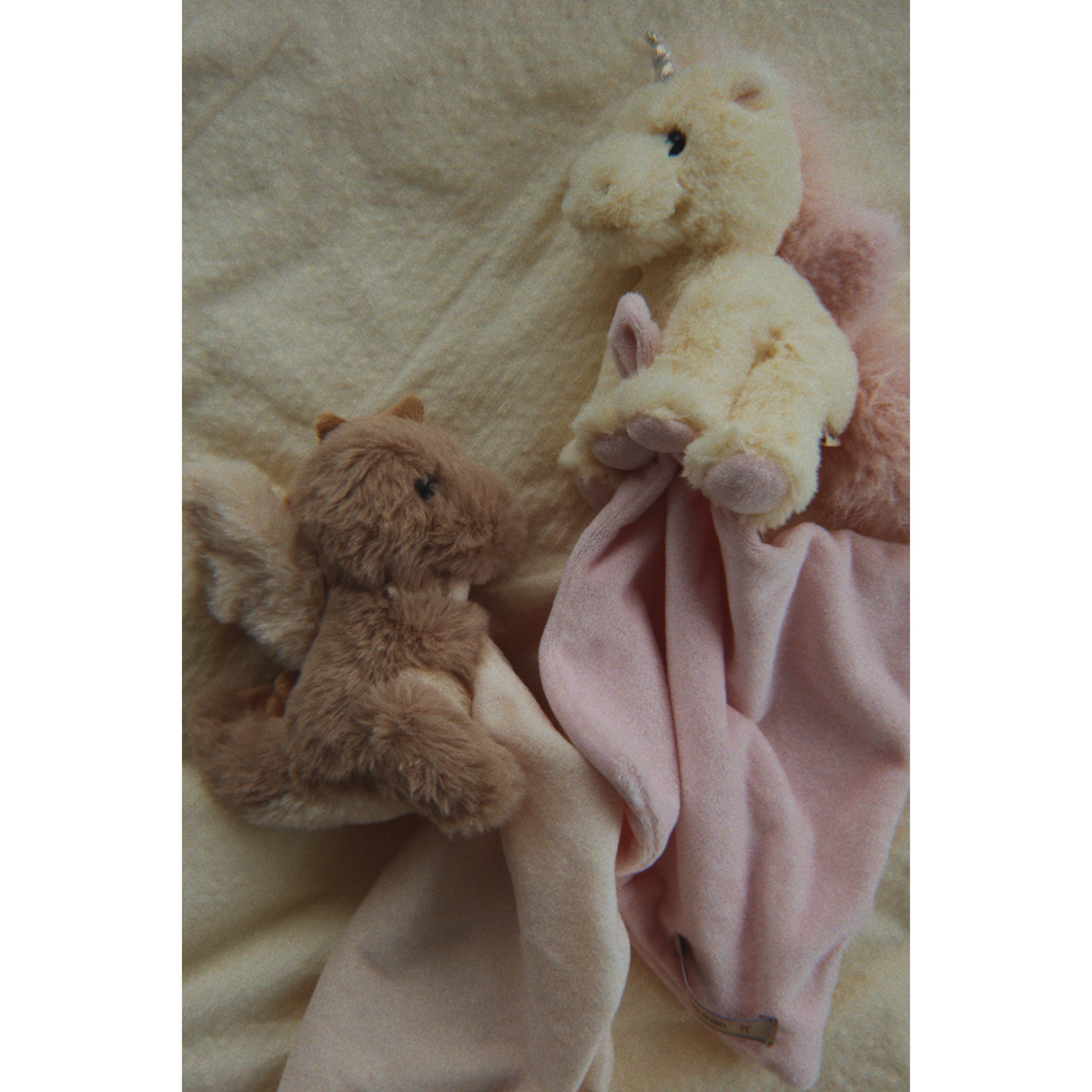 Konges Sløjd Off White Unicorn Sleepy Animals