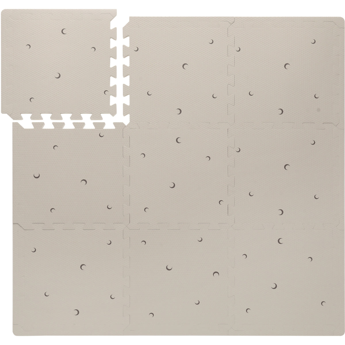 That's Mine Calm Moon Soft Brown Alva Skum Leg Mats Square