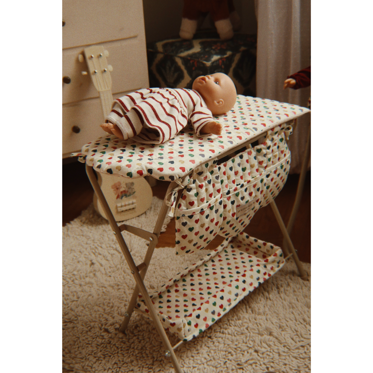 Konges Sløjd Coeur Coloré Dukke Changing Table