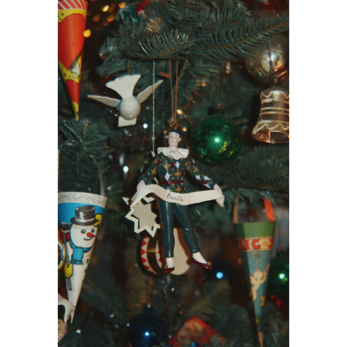 Konges Sløjd Multi Christmas Ornament Harlekin