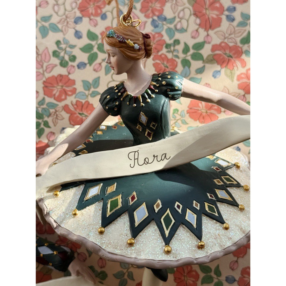 Konges Sløjd Multi Christmas Ornament Harlekin Ballerinasko