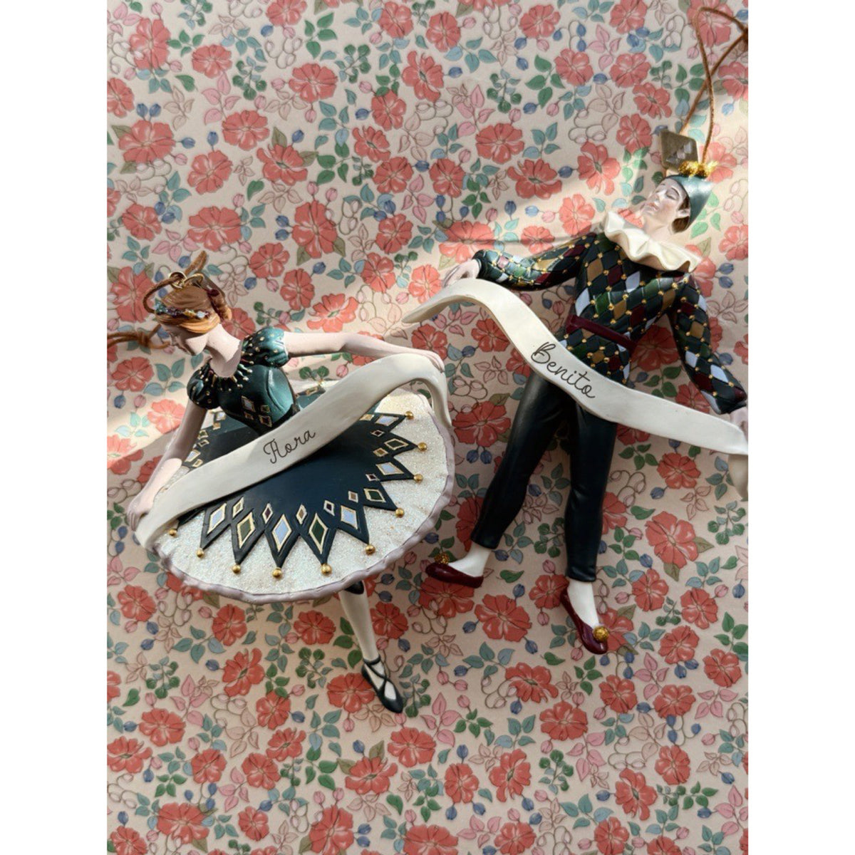 Konges Sløjd Multi Christmas Ornament Harlekin Ballerinasko