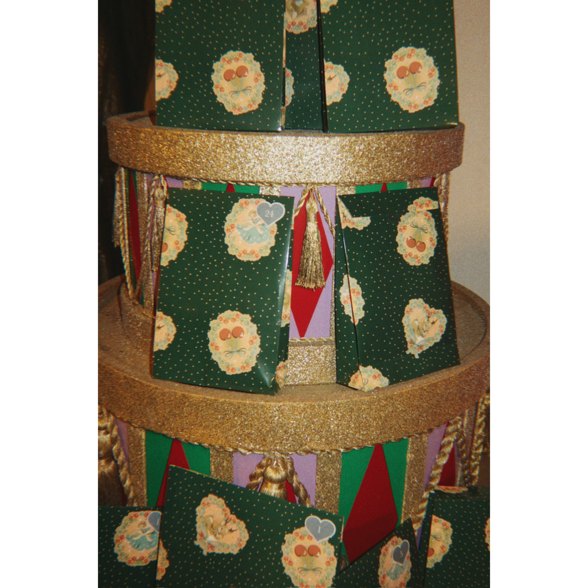 Konges Sløjd Blue Christmas Calendar Med 24 Gifts