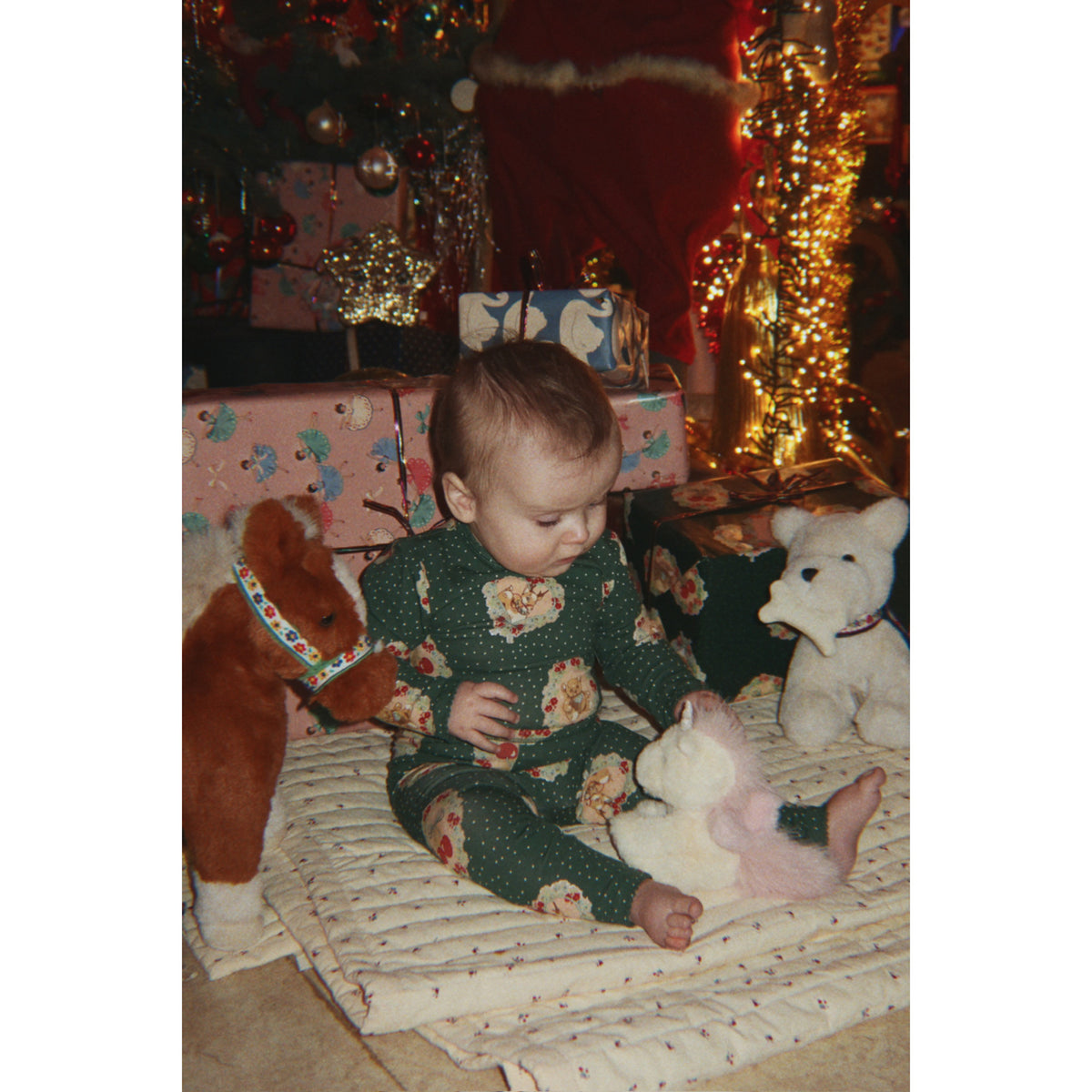 Konges Sløjd Deer Diary Green Basic Body/Pants Sett Gots