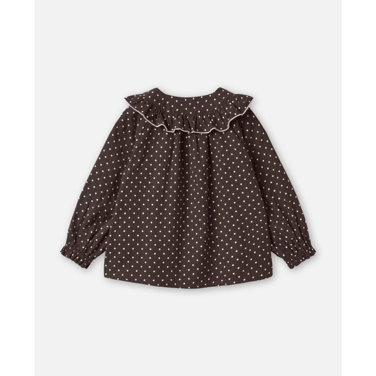 Fliink Coffee Bean Dot Dolly Dot Bluse