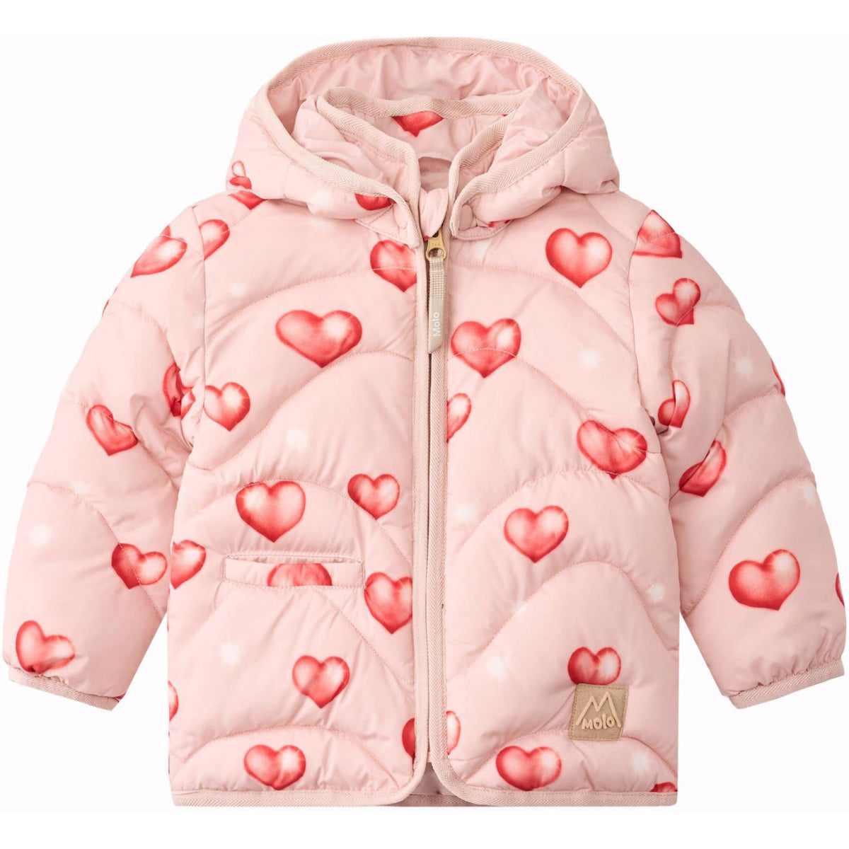 Molo Airbrush Hearts Harmony Jakke
