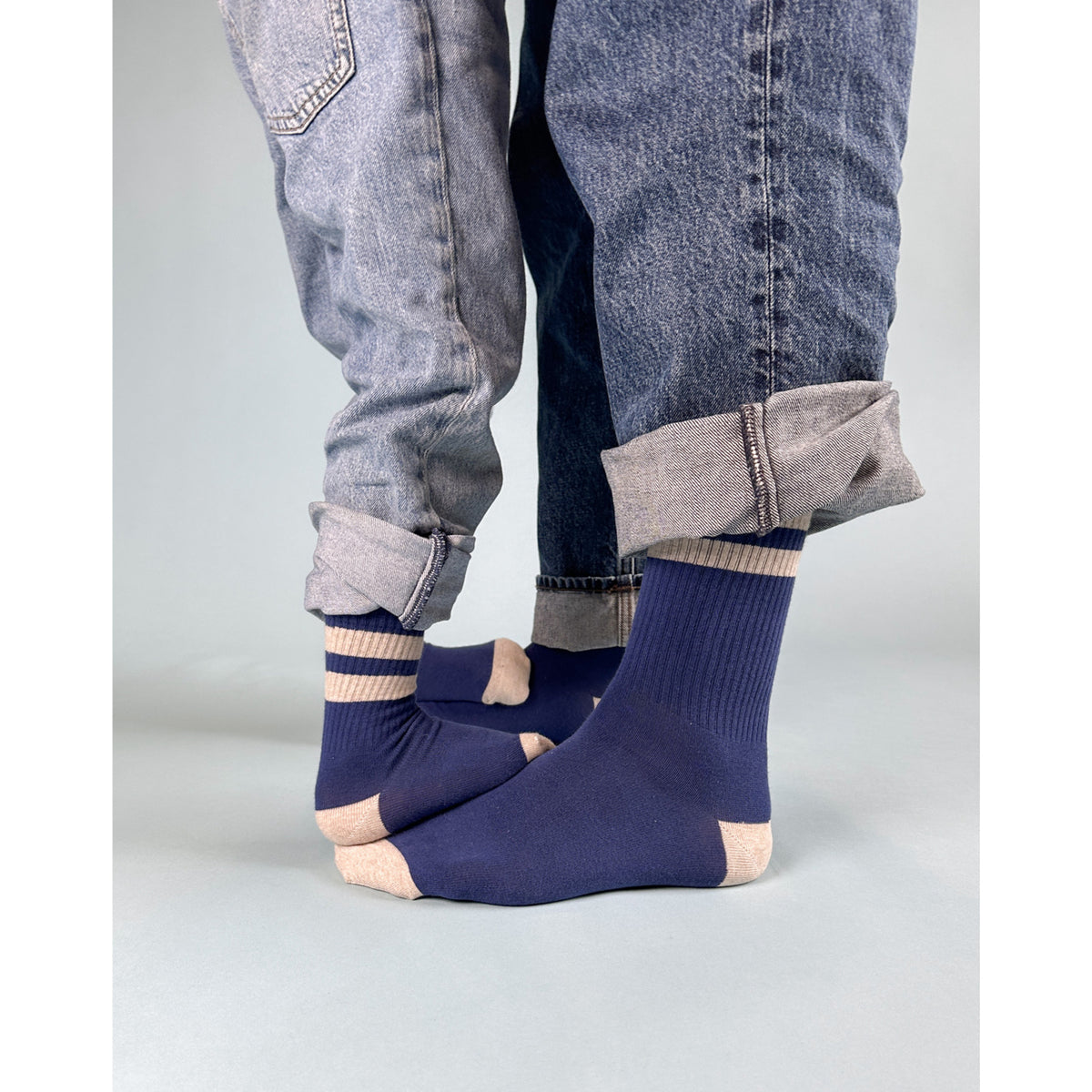 Mp Danmark x Børns Vilkår Beige Melange Hej Socks - 2-pack