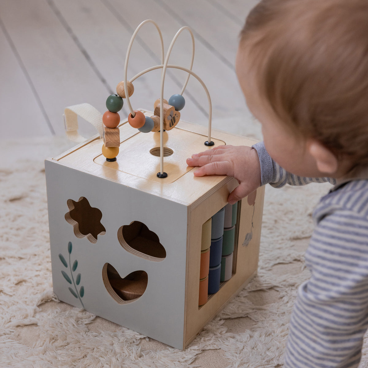 Sebra World Of Sebra Motor Skills Leg Box Wooden Fsc™️ 100%