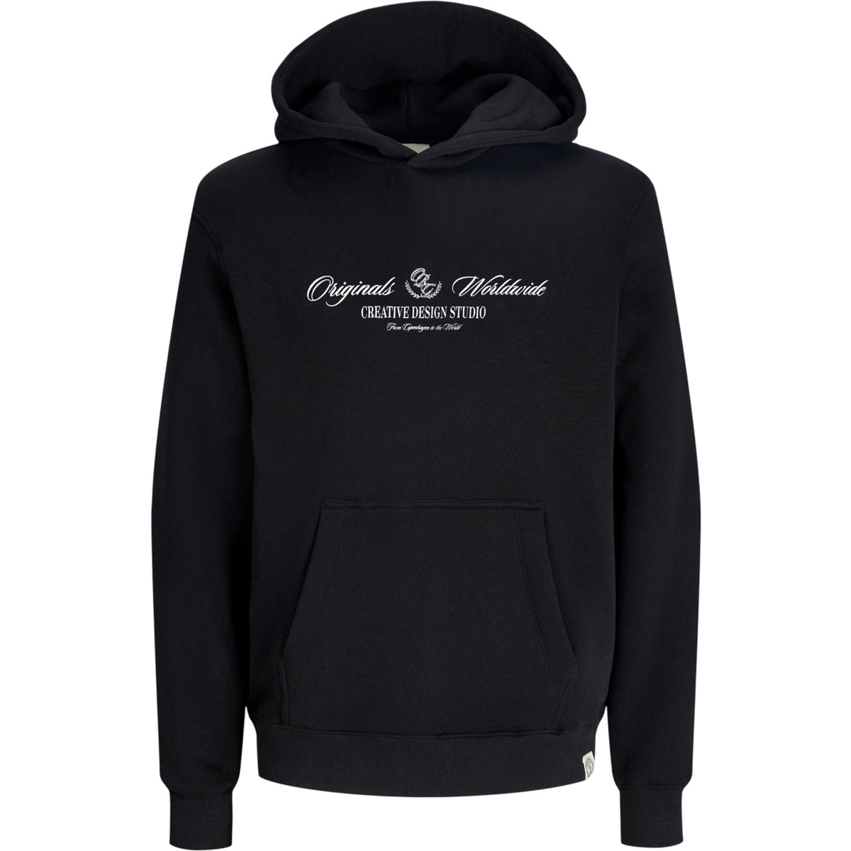 Jack & Jones Junior Black Jortoronto Hd Front Sweat Hette Bf Jnr