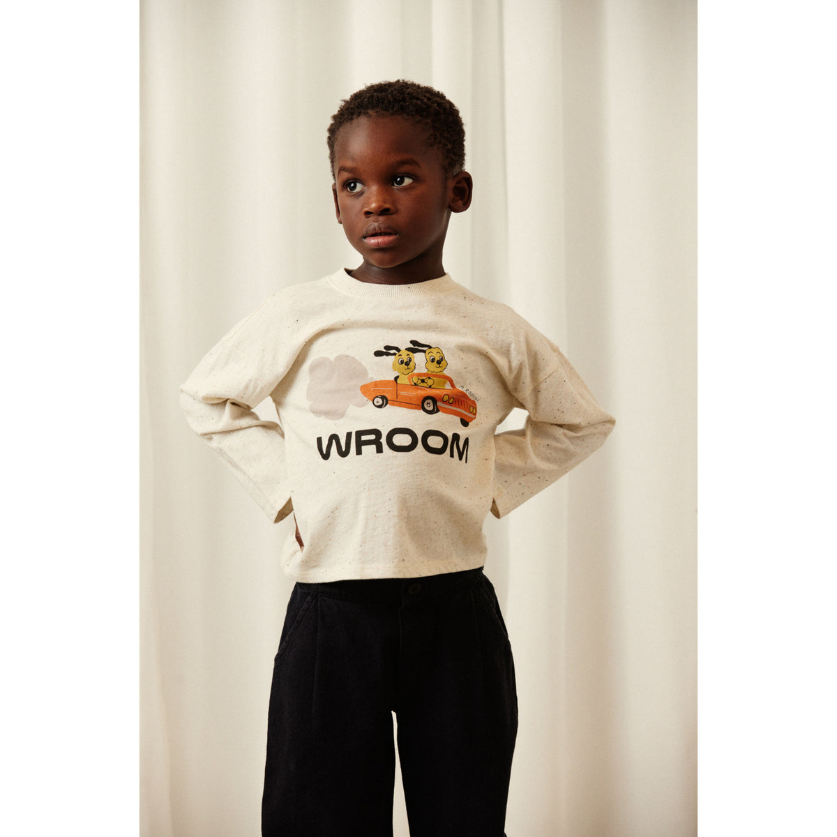 Mini Rodini Off-White Racing Rabbits Sp Collegegenser