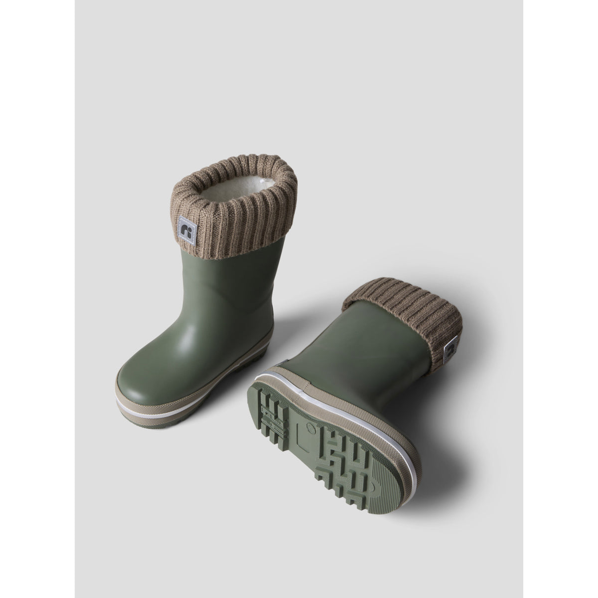 Name It Thyme Nmmnoah Thermo Rubberboot Strikk Noos