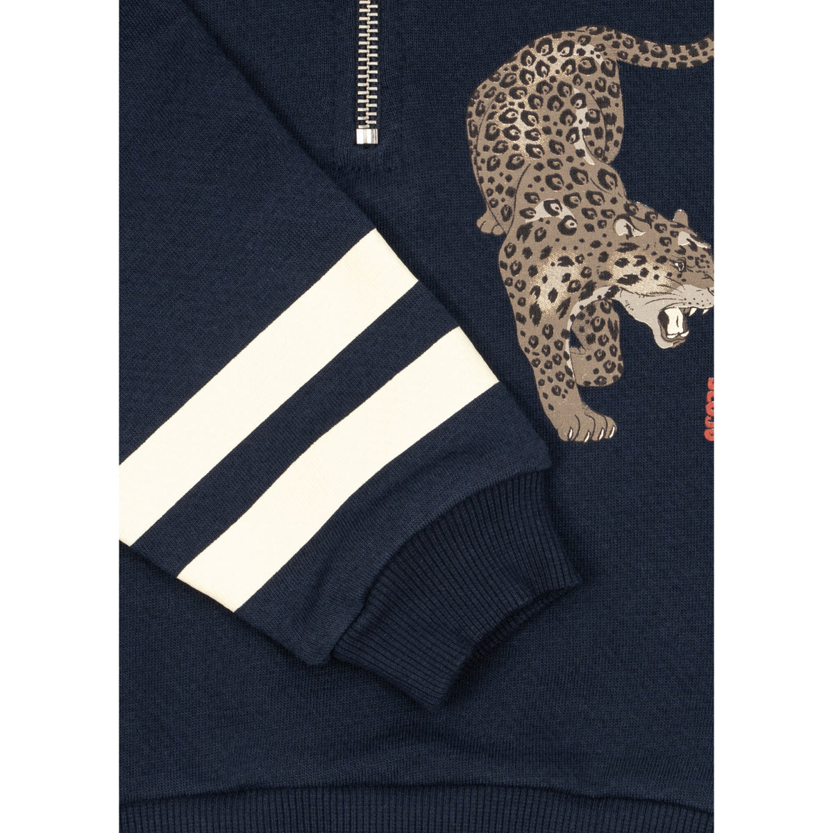 Konges Sløjd Navy Blazer Loupy Half Zip Polo Ocs