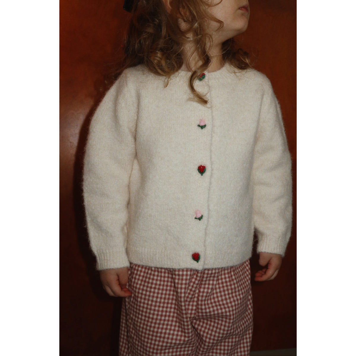 Konges Sløjd Buttercream Fleuri Cardigan
