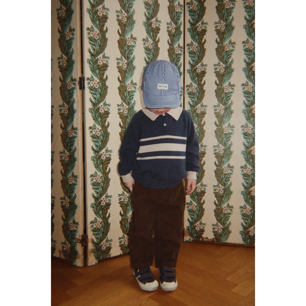 Konges Sløjd Dark Blue Stripe Basi Polo