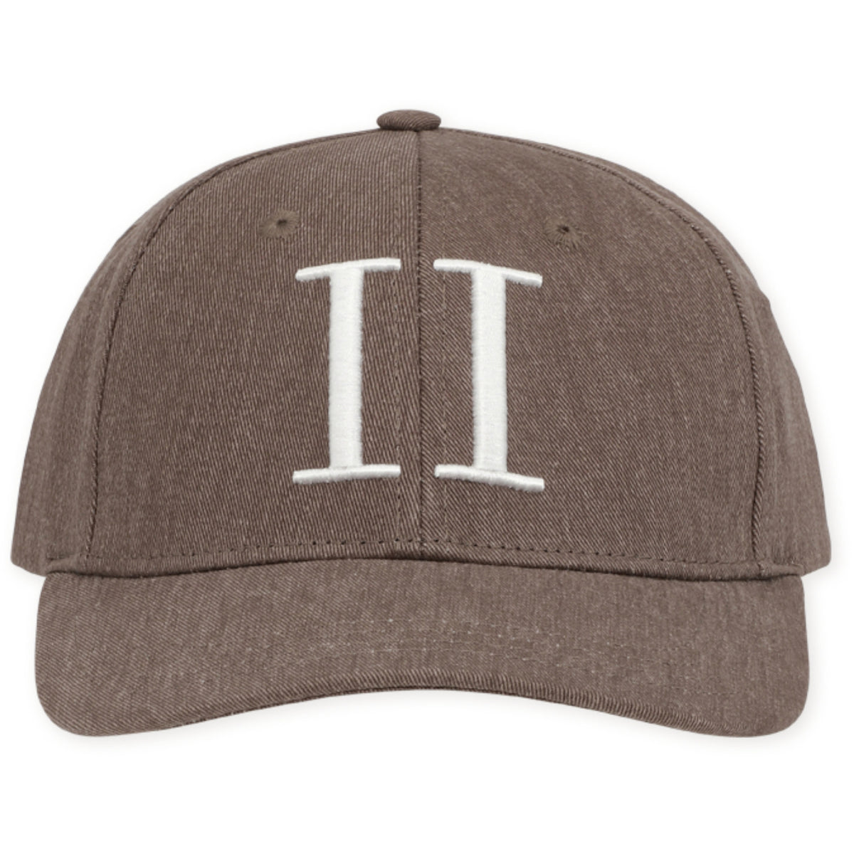 Les Deux Kids Delicioso Brown Core Washed Baseball Caps KIDS