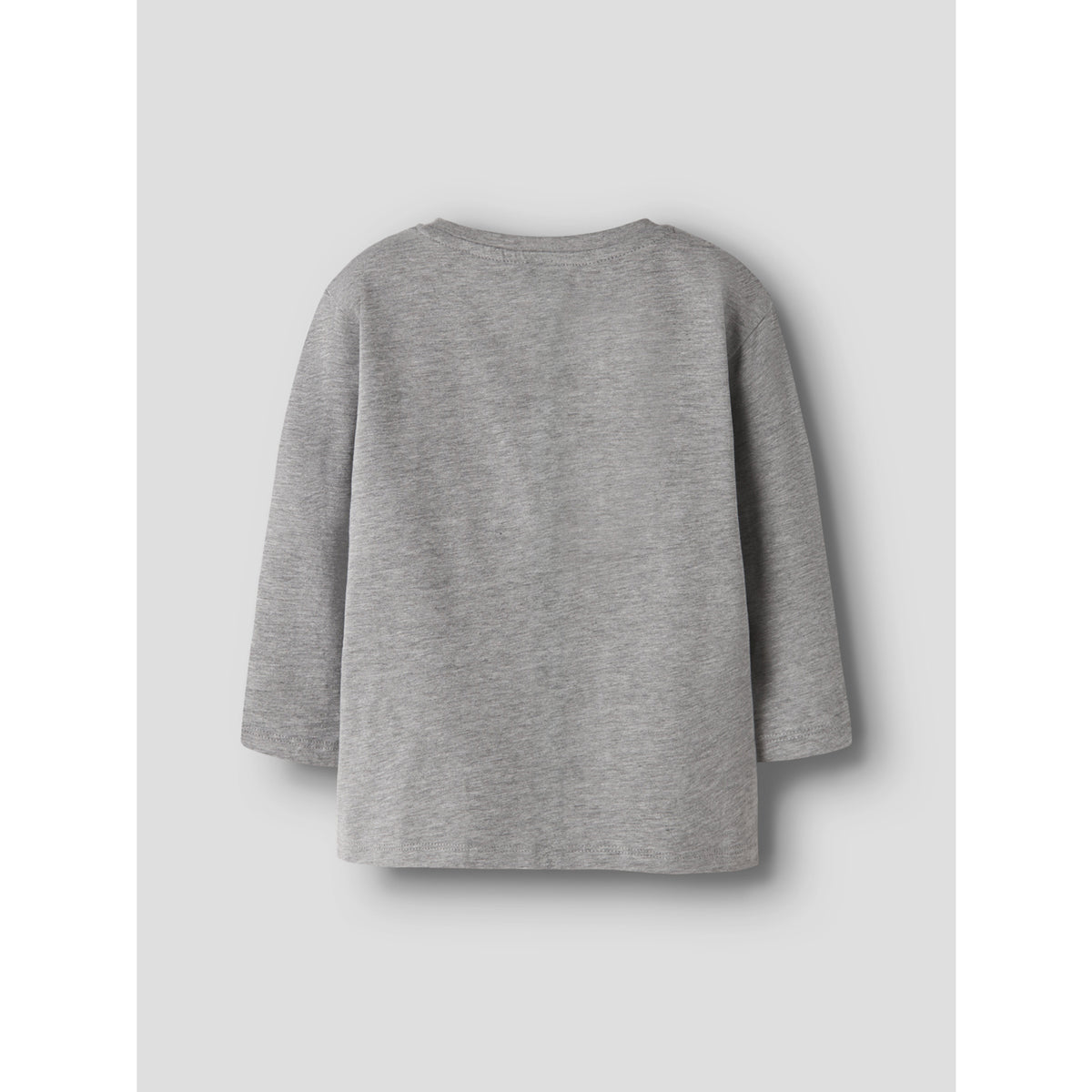 Name It Grey Melange Nmmjik Paw Ls Nreg Topp Box Noos Cplgm