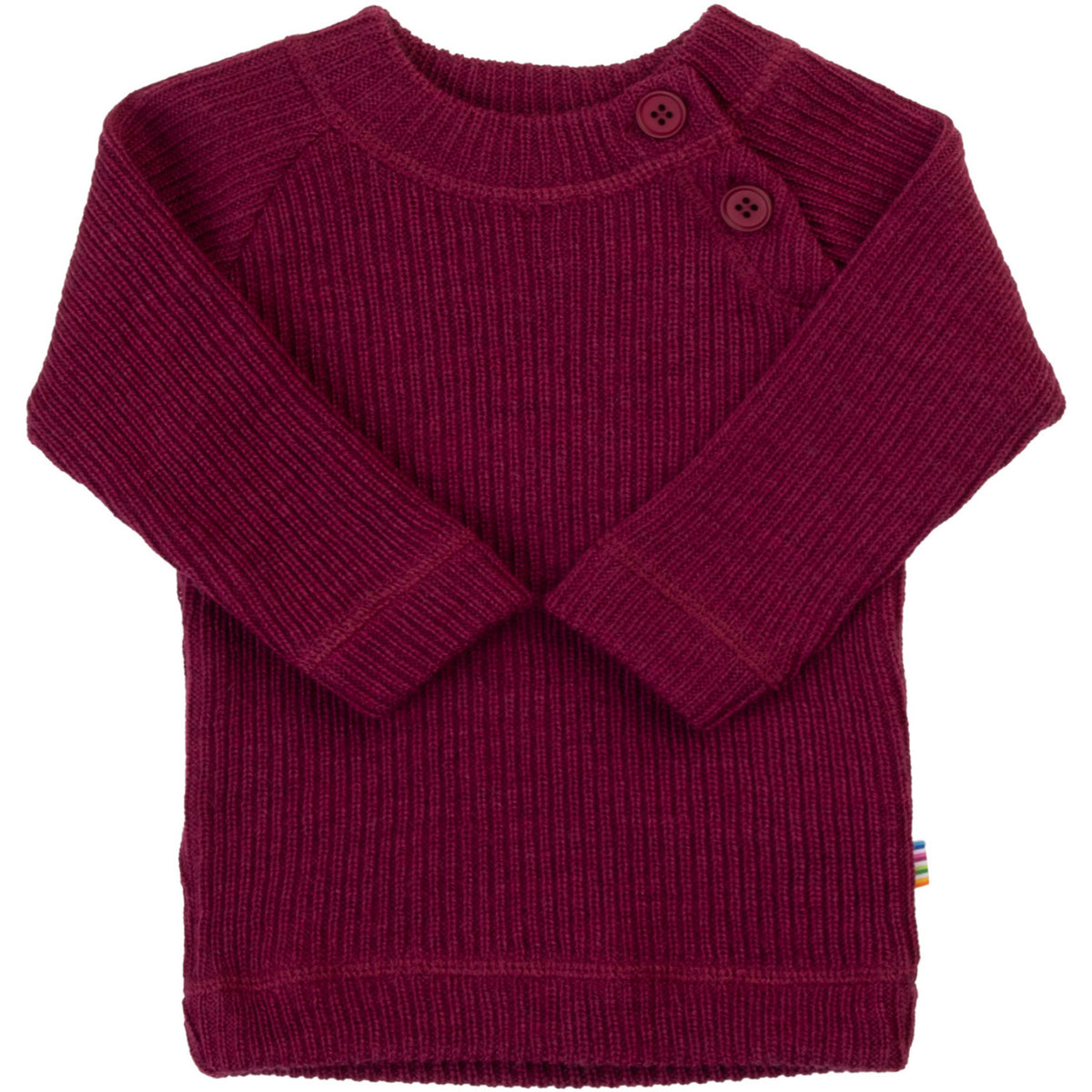 Joha Wine Melange Bluse W/Long Ermer