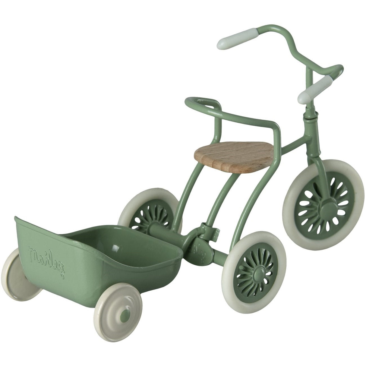 Maileg Tricycle Hanger, Mouse - Green