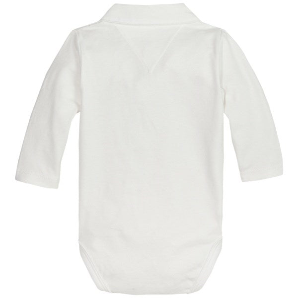 Tommy Hilfiger Baby Boy Poplin Body L/S Bright White