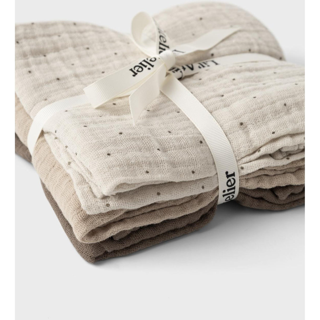 Lil'Atelier Birch Fergie 3-pakning tøybleier