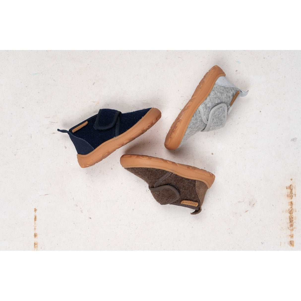 Bisgaard Navy Barefoot Basic Home Sko