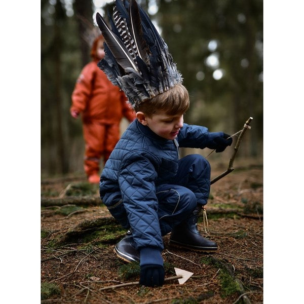 Mikk-Line Termosett m. Fleece Blue Nights