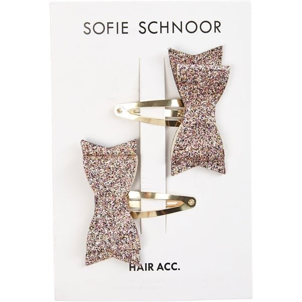 Sofie Schnoor Rose Glitter Hårklipp NOOS
