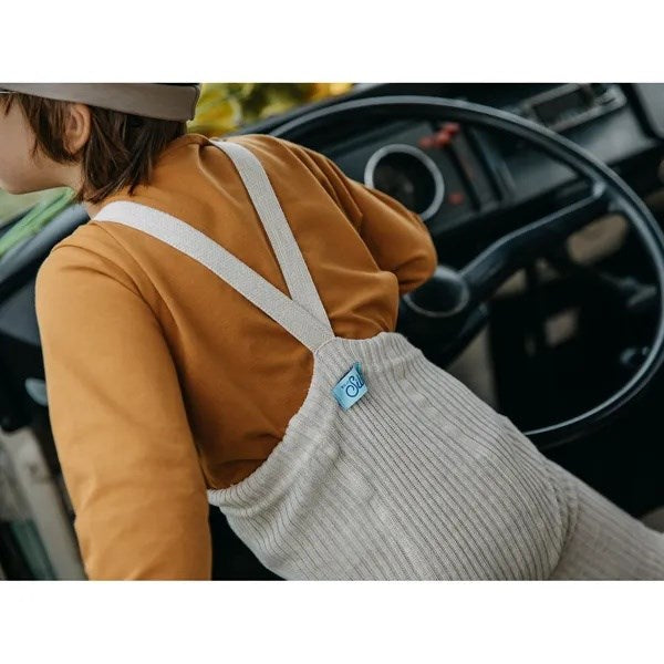 Silly Silas Hippy Footless Tights Cream Blend