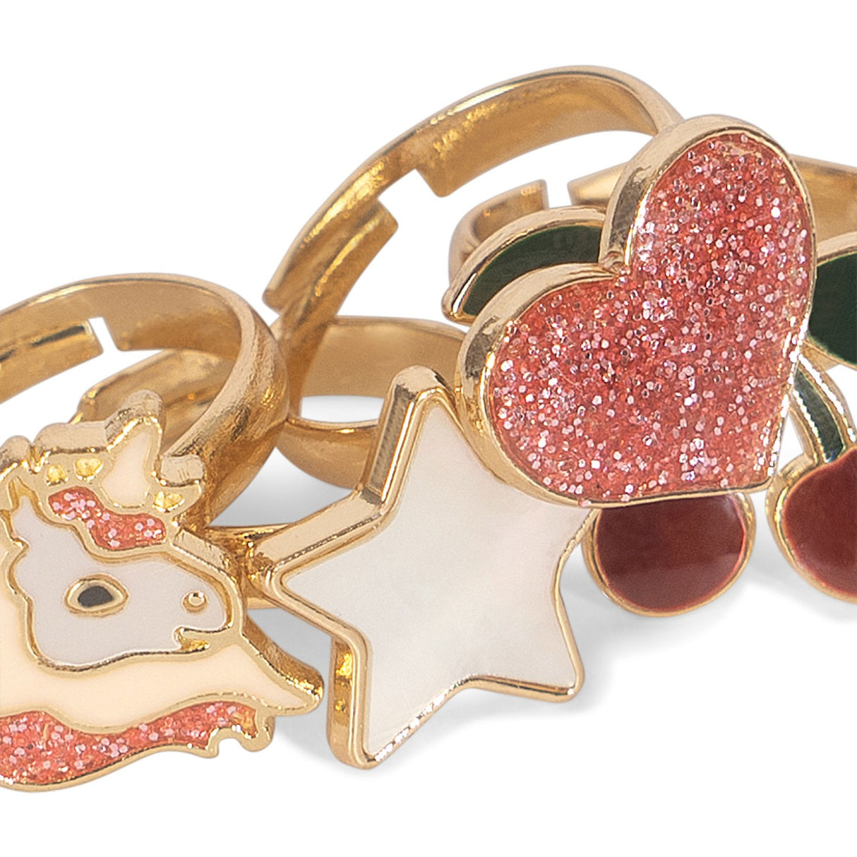 Konges Sløjd 12-Pak Ring Sett Multi Color