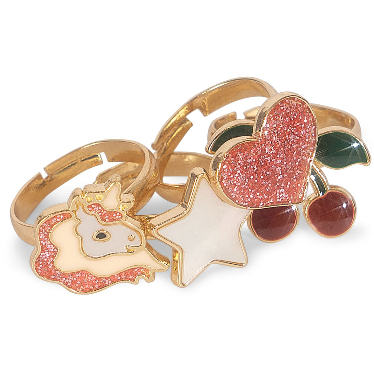 Konges Sløjd 12-Pak Ring Sett Multi Color