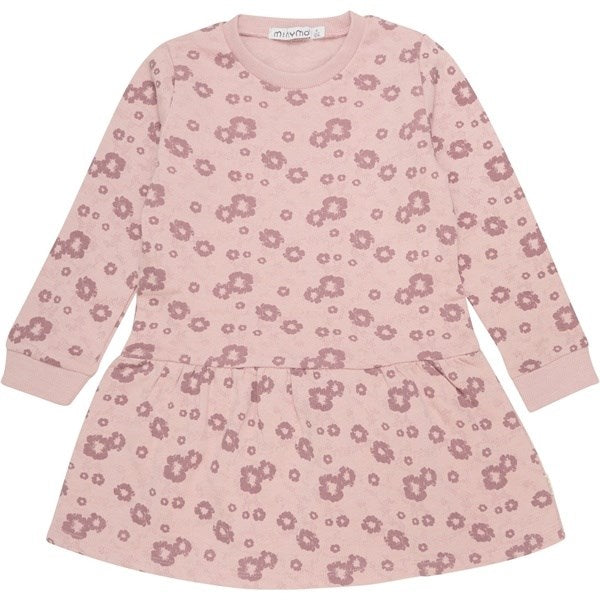 Minymo Misty Rose Sweat Kjole 2-pakning