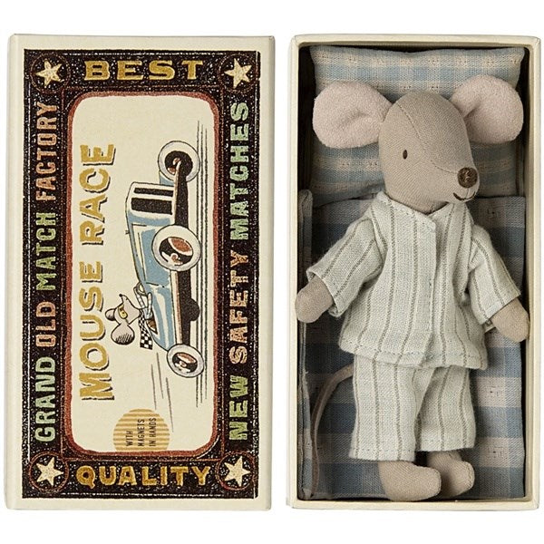 Maileg Storebror Mus i Fyrstikkeske