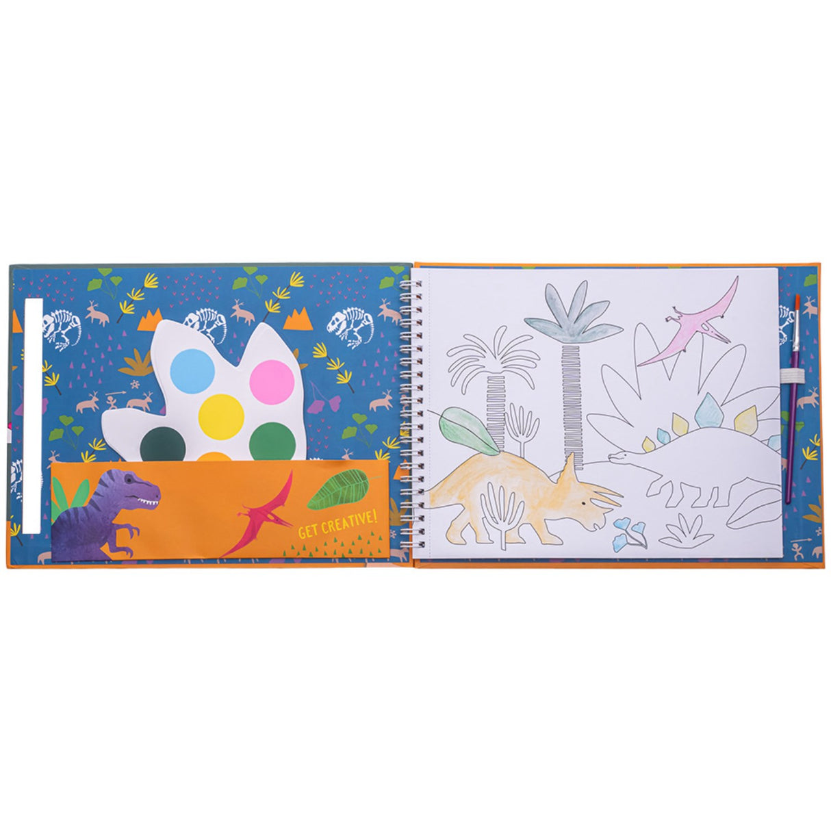 Floss & Rock Min maler palette Dino